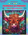 Mandala di mucche | Libro da colorare per adulti | Disegni antistress per incoraggiare la creatività