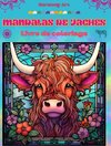 Mandalas de vaches | Livre de coloriage pour adultes | Dessins anti-stress pour encourager la créativité