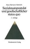 Sozialstaatspostulat und gesellschaftlicher status quo