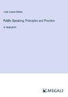 Public Speaking; Principles and Practice