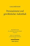 Personalstatut und gewöhnlicher Aufenthalt