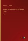 Jottings for Early History of the Levinge Family