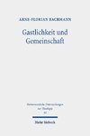 Gastlichkeit und Gemeinschaft