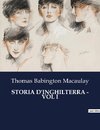 STORIA D'INGHILTERRA - VOL I