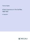 A Boy's Experience In The Civil War, 1860-1865