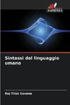 Sintassi del linguaggio umano