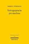 Vertragssprache pro machina