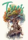 Trees Coloring Book for Adults