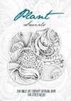 Plant Swirls Zentangle Art Therapy Coloring Book for Stress Relief