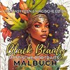 Malbuch für Erwachsene Fantasie Feen und magische Elfen Black Beauty Mystische Portraits Entspannung Anti-Stress Malen für Frauen Teenager Afrika Schwarze Frauen