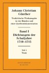 Dichtungen der Schuljahre 1710¿1715