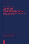 Acts of Interpretation