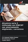 Alluminio serie 5 rinforzato con MWCNT con smorzamento migliorato / corrosione