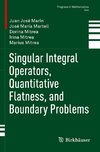 Singular Integral Operators, Quantitative Flatness, and Boundary Problems