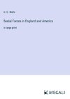 Social Forces in England and America