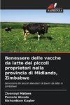 Benessere delle vacche da latte dei piccoli proprietari nella provincia di Midlands, Zimbabwe