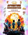 Avventure escursionistiche - Libro da colorare per bambini - Illustrazioni affascinanti di avventure in montagna