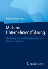 Moderne Unternehmensführung