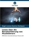 Lesen über die Berufserfahrung von Musiklehrern