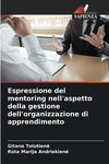 Espressione del mentoring nell'aspetto della gestione dell'organizzazione di apprendimento