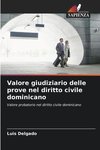 Valore giudiziario delle prove nel diritto civile dominicano