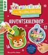 Das Adventskalender-Verbastelbuch für die Allerkleinsten. Schneiden und Kleben. Weihnachtskugeln.