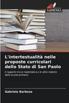 L'intertestualità nelle proposte curricolari dello Stato di San Paolo