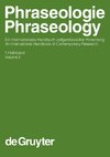 Phraseologie / Phraseology. Volume 1