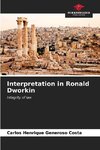 Interpretation in Ronald Dworkin