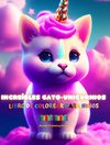 Increíbles gato-unicornios | Libro de colorear para niños | Adorables criaturas fantásticas llenas de amor