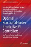 Optimal Fractional-order Predictive PI Controllers