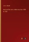 Annals of the town of Mendon, from 1659 to 1880