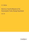 Selections from the Records of the Government of India, Foreign Department