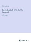 Born to Good Luck; Or The Boy Who Succeeded