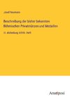 Beschreibung der bisher bekannten Böhmischen Privatmünzen und Medaillen