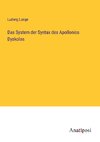 Das System der Syntax des Apollonios Dyskolos