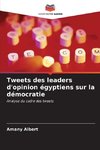 Tweets des leaders d'opinion égyptiens sur la démocratie