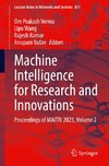 Machine Intelligence for Research and Innovations