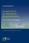 Umweltschutz im öffentlichen Vergabeverfahren