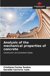 Analysis of the mechanical properties of concrete