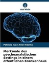 Merkmale des psychoanalytischen Settings in einem öffentlichen Krankenhaus