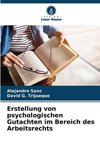 Erstellung von psychologischen Gutachten im Bereich des Arbeitsrechts