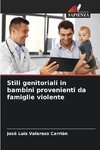 Stili genitoriali in bambini provenienti da famiglie violente