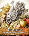 Thanksgiving Coloring Book for Adults