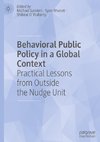 Behavioral Public Policy in a Global Context