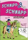 Schnipp Schnapp Malbuch. Pferde. Was steckt dahinter?