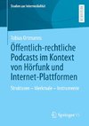 Öffentlich-rechtliche Podcasts im Kontext von Hörfunk und Internet-Plattformen