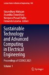 Sustainable Technology and Advanced Computing in Electrical Engineering