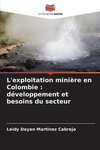 L'exploitation minière en Colombie : développement et besoins du secteur