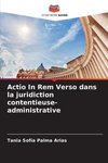 Actio In Rem Verso dans la juridiction contentieuse-administrative